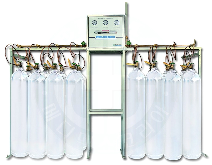 Sistema del colector de gas médico