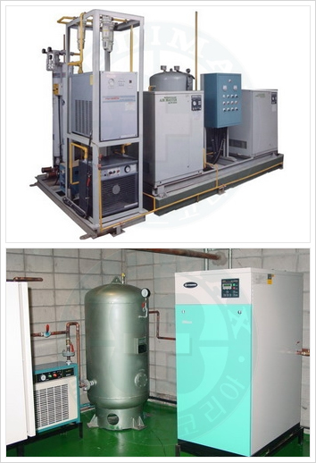 Sistema del compressor de aire médico